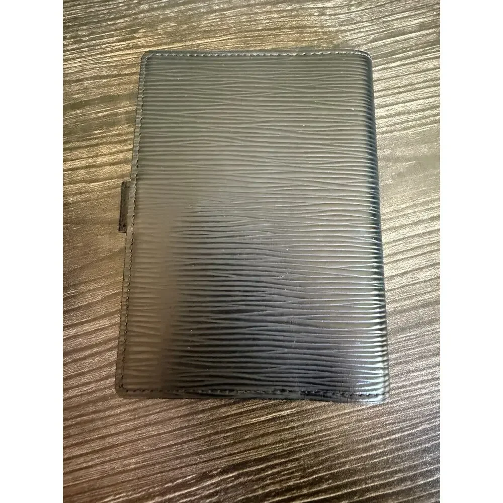Louis Vuitton Epi Agenda PM in Black